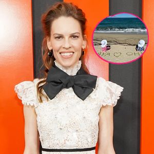 Seltenes Pic: Hilary Swank enthüllt besondere Zwillingsnamen