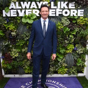 So elegant ist Hugh Jackman beim Wimbledon-Turnier zu Gast