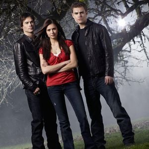 Ian Somerhalder, Nina Dobrev und Paul Wesley in "The Vampire Diaries"