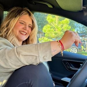 Erfolgserlebnis: Ina Borck fährt das Auto ihres Freundes