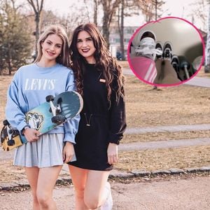 Süß: Coupleontour-Mamas im Partner-Look mit Baby Olivia
