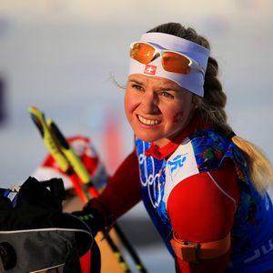 Noch eine! Oylmpia-Biathletin bricht im Rennen zusammen