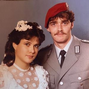 Erkannt? So sah Iris Klein bei ihrer ersten Hochzeit aus