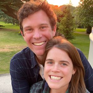 Eugenie und ihr Jack genießen babyfreien Abend auf Event