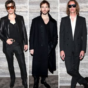 Trauerfeier? Stars strahlen ganz in Schwarz bei Fashion Show