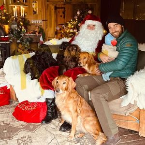Süßes Weihnachtsfoto: James Middleton knuddelt seinen Sohn!