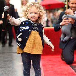 James Reynolds bei der Stern-Verleihung ihres Vaters auf dem Hollywood Walk of Fame