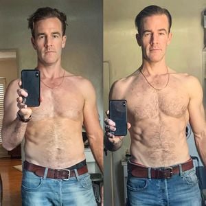 Hier zeigt James Van Der Beek seine Body-Transformation!
