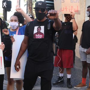 Jamie Foxx protestiert lautstark gegen Rassismus in L.A.!