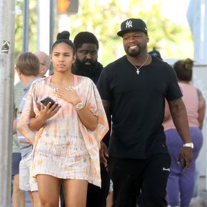 50 Cent beim Spaziergang mit Jamira Haines erwischt