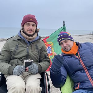 Extrem-Dreh im Januar: BTN-Stars baden in der eisigen Ostsee