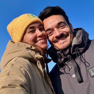 Giovanni und Jana Ina Zarella turteln bei einem Spaziergang
