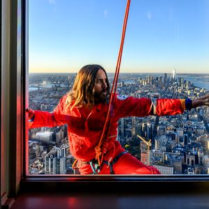 443 Meter: Jared Leto erklimmt das Empire State Building!