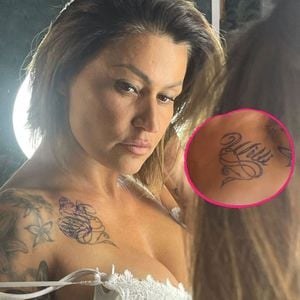 "Lasse los": Jasmin Herren lässt Willi-Tattoo überstechen