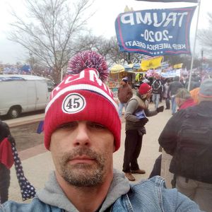 Jason Alexander bei der Pro-Trump-Demo in Washington DC