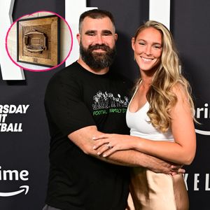 Kylie Kelce hat rührendes Geschenk für Jason zum Ruhestand