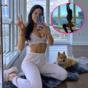 Bei Kniebeuge: Jen Selter platzt das Halloween-Kostüm!