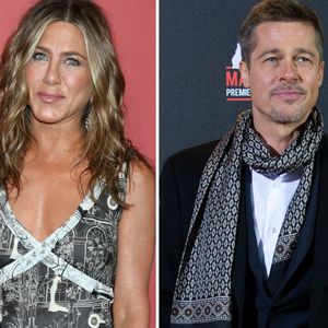 Das läuft wirklich zwischen Jennifer Aniston und Brad Pitt