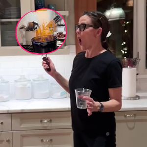 Beim Flambieren: Jennifer Garner setzt Küche fast in Brand