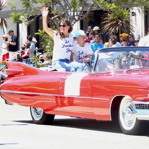 Jennifer Garner mit Sohn Samuel bei der US-Feiertags-Parade