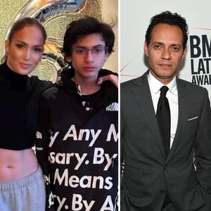 So ähnlich sieht J.Los Sohn Max seinem Papa Marc Anthony!