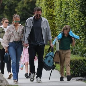 Patchworkfamilie: Ben Affleck holt seinen Sohn mit J.Lo ab