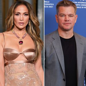 Sehr inniges Gespräch: J.Lo und Matt Damon halten Händchen