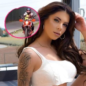 Heiße Biker-Braut: Jenny Frankhauser fährt jetzt Motorrad!
