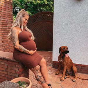 "Warten auf dich": Schwangere Jenny Frankhauser emotional