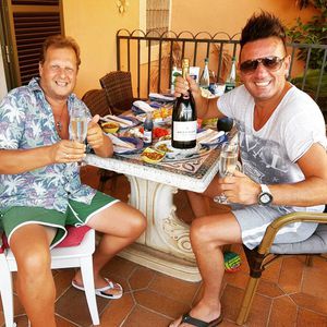 Gemeinsames Pic: Jens Büchner und Ennesto Monté kannten sich