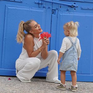 So sieht Jessica Hallers Abendroutine mit Tochter Hailey aus