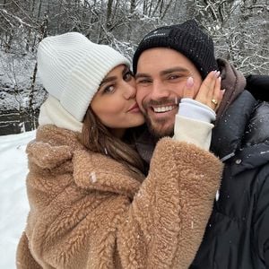 Vor Hochzeit: Jessica Paszka und Johannes turteln im Schnee