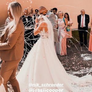 Nik zu Tränen gerührt: Jessi heiratete in Prinzessinnenkleid