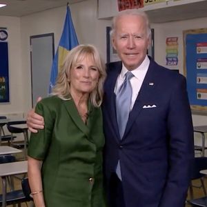 Nicht Joe: Küsst Jill Biden einen anderen Mann auf den Mund?