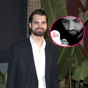 Zuckersüß: Jimi Blue Ochsenknecht kuschelt mit Baby Snow