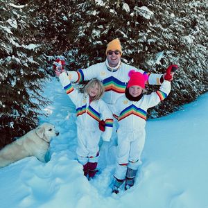 Partnerlook mit Kindern: Jimmy Fallons Frau schämte sich!