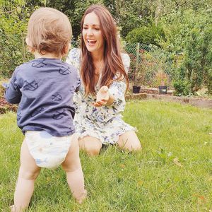 Johanna Klum gerührt: Ihr kleiner Sohn kann schon laufen!