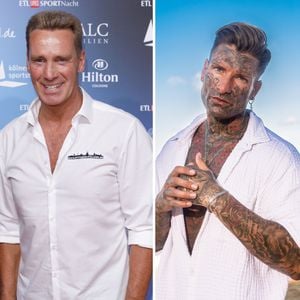 Mit Hund: Jürgen Milski hat Nikola Grey in Marokko gesichtet