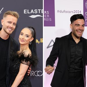 Stefano Zarrella beglückwünscht Julian Claßen zu Babynews