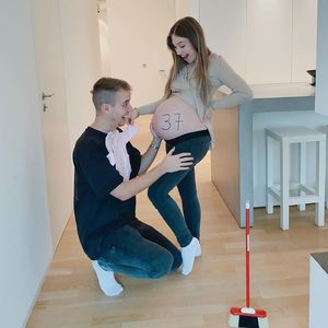 Julian Claßen aufgeregt: Bibi kommt schon in die 38. Woche!