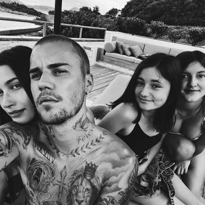 Selten: Justin Bieber postet Foto mit Hailey und Schwestern