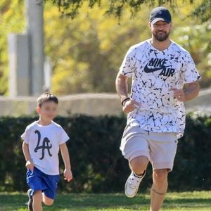 Schon so groß! Justin Timberlake rennt mit Sohn um die Wette