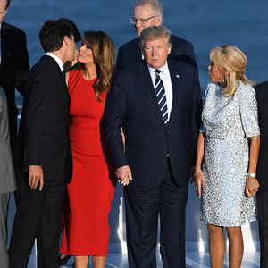 Justin Trudeaus Fast-Kuss mit Melania Trump wird Netz-Hit!