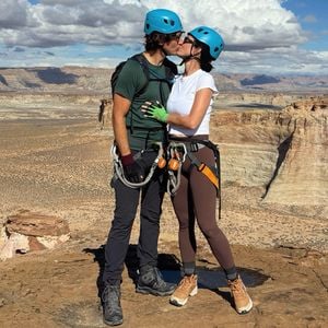 Geburtstagsabenteuer: Katy Perry klettert mit Justin Trudeau