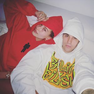 Großer Fan-Boy: Justin Bieber trägt Billie-Eilish-Pullover!