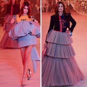 Kaia Gerber und Mom Cindy Crawford rocken Paris Fashion Week