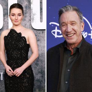 Süß: Kaitlyn Dever überrascht Serien-Papa Tim Allen am Set