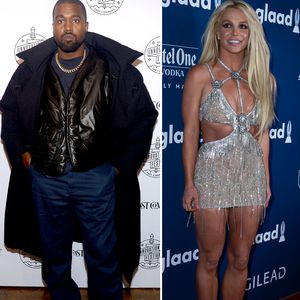 Keine Augenbrauen: Wurde Kanye West von Britney inspiriert?