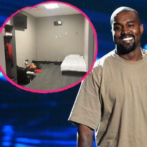 Kleines Zimmer ohne Fenster: Hier lebt Kanye West gerade