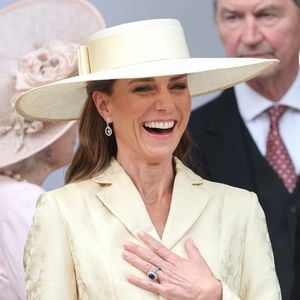 Garter Day: Kate strahlt in Trendfarbe "butteryellow"